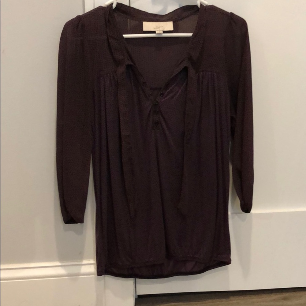 Ann Taylor Loft blouse size XS